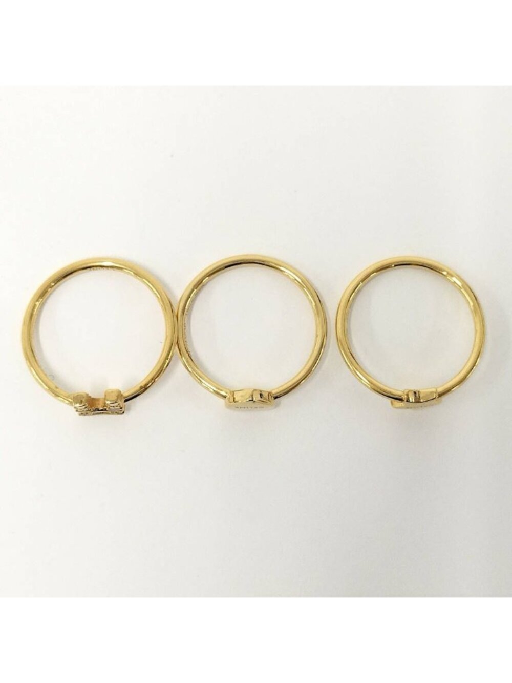 Celine Ring Star Heart Arc de Triomphe Plated - Picture 6 of 11